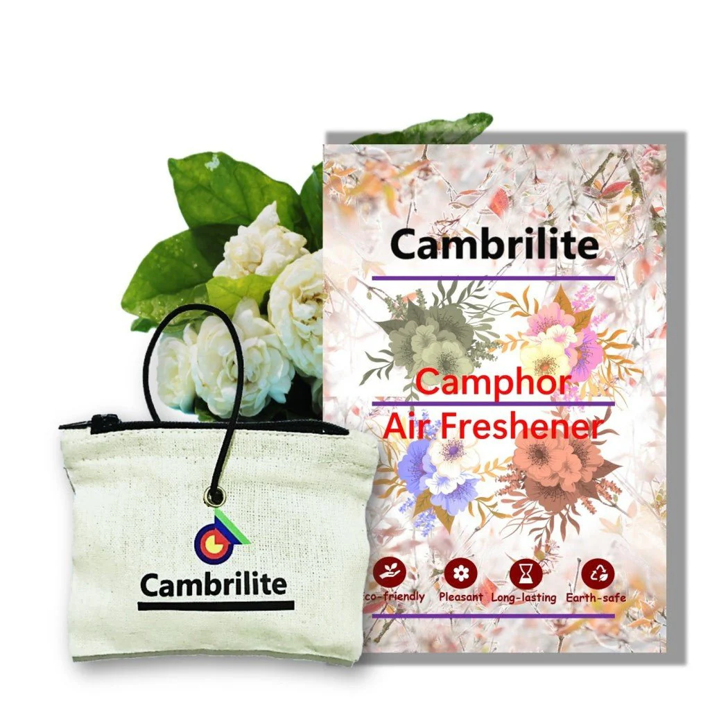 Cambrilite Camphor Hanging Pouch | Natural Air Freshener for Car - Image 8