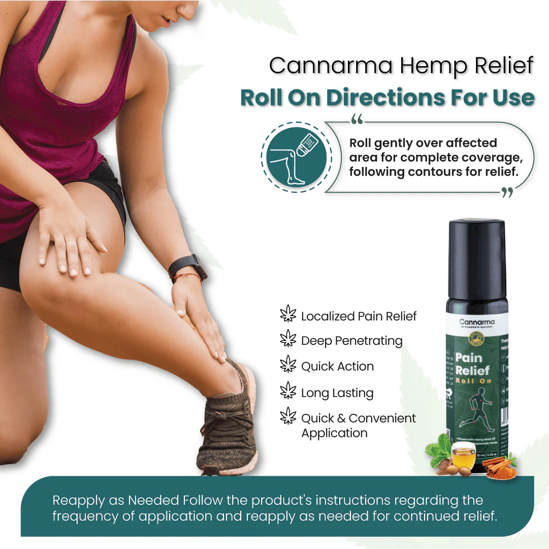 Pain Relief Roll-On (10ml) – Fast Acting Natural Muscle & Joint Relief - Image 3