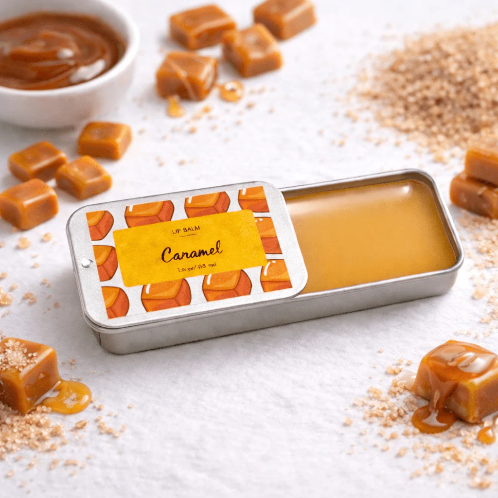 Caramel Lip Balm | Deep Moisture & Natural Shine - Image 2