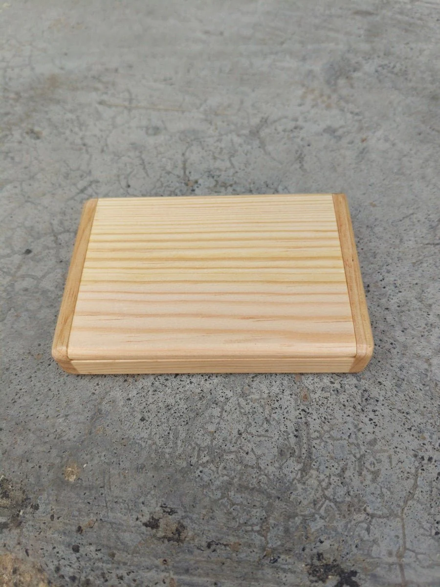 Bamboo Card Holder | Natural Desk & Business Card Stand - Image 10
