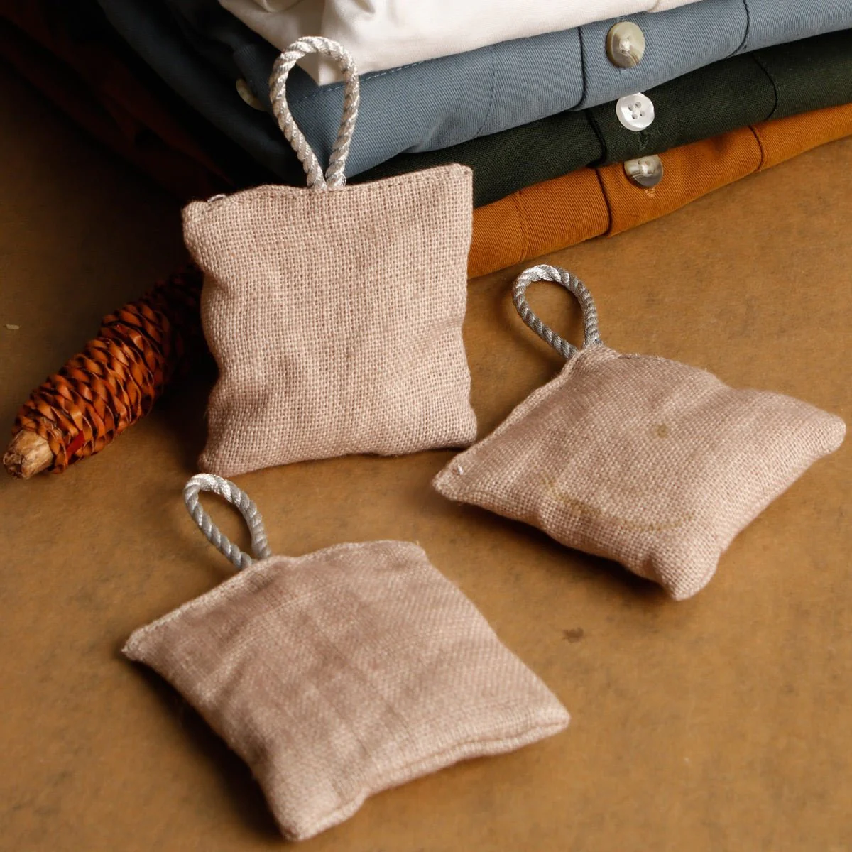 Cedarwood Wardrobe Sachets- Set of 3