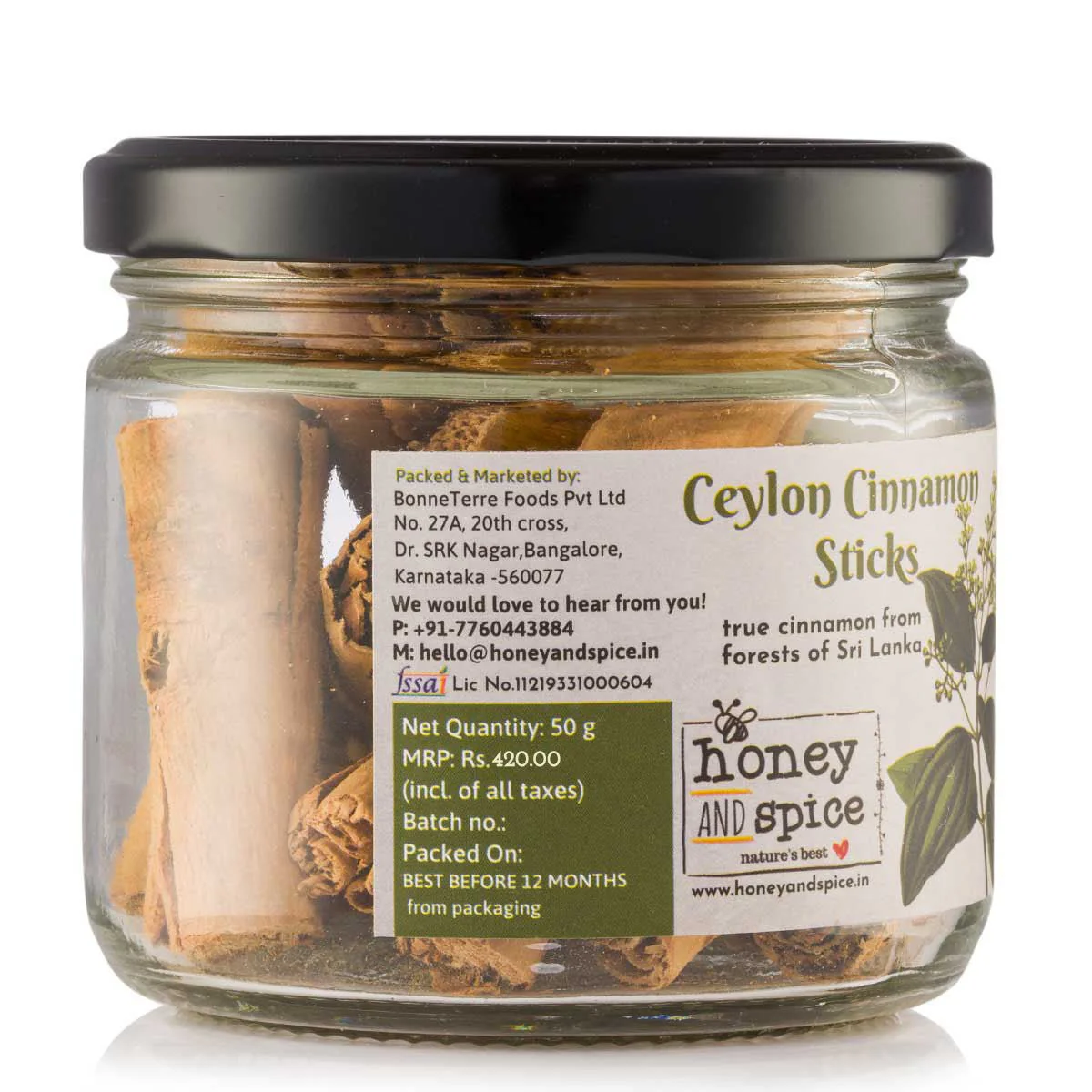 Ceylon Cinnamon Sticks- 50G - Image 4