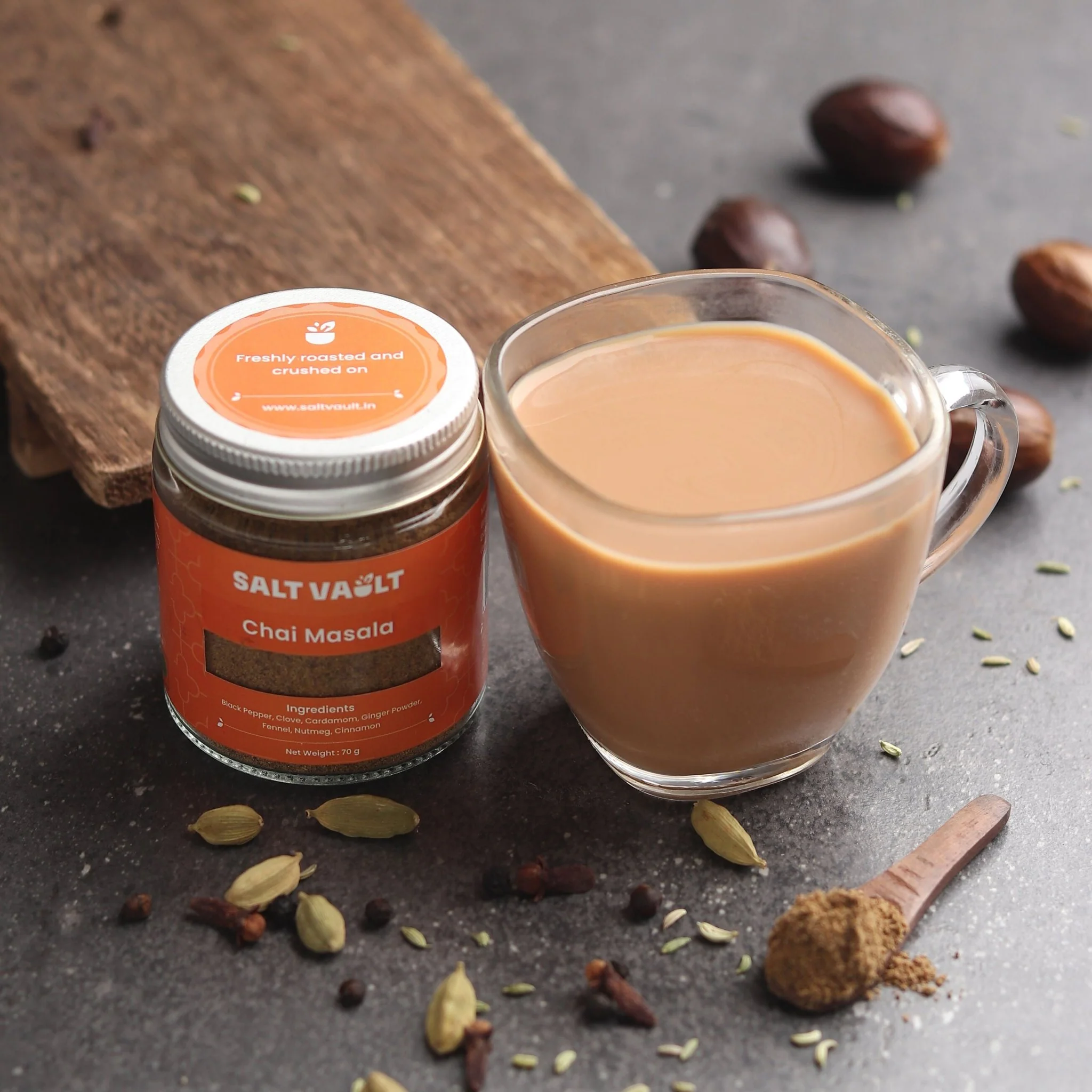 Chai Masala | Aromatic Blend With Cardamom, Cloves, Ginger & Pepper