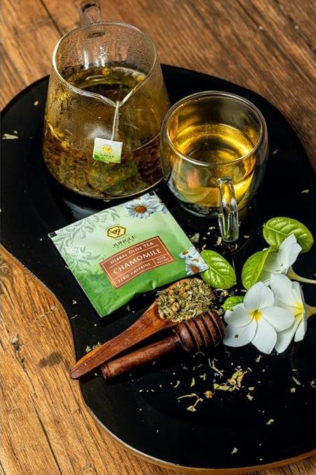 Chamomile Olive Tea | Calming Herbal Olive Leaf Infusion