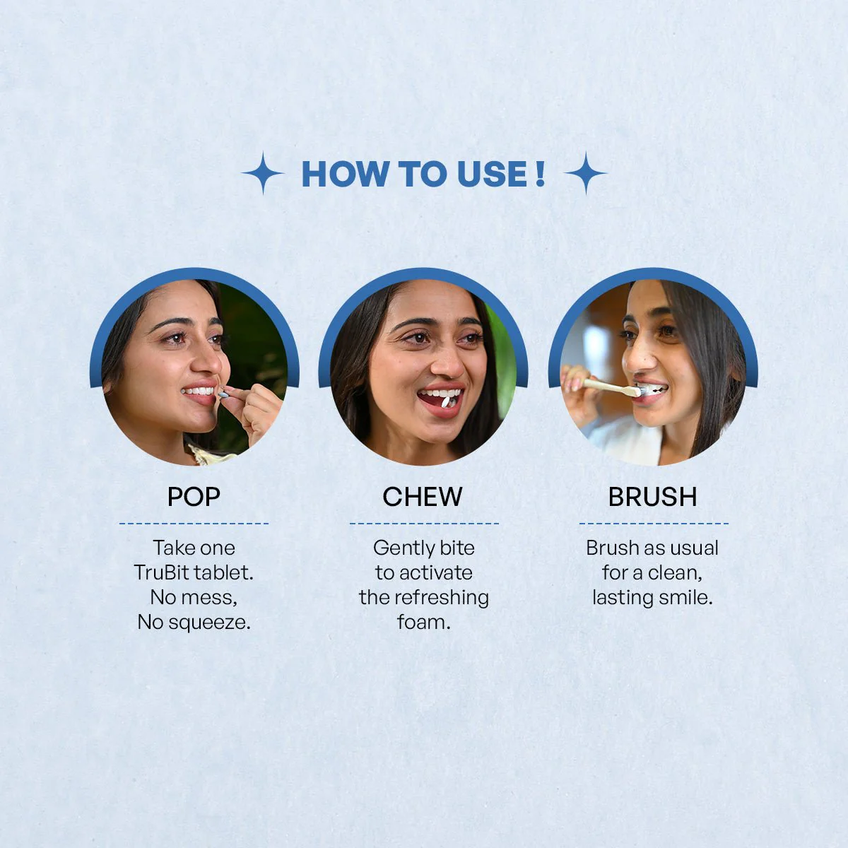 Charcoal Cardamom Boost | Toothpaste Tablets (75 Bits) - Image 2