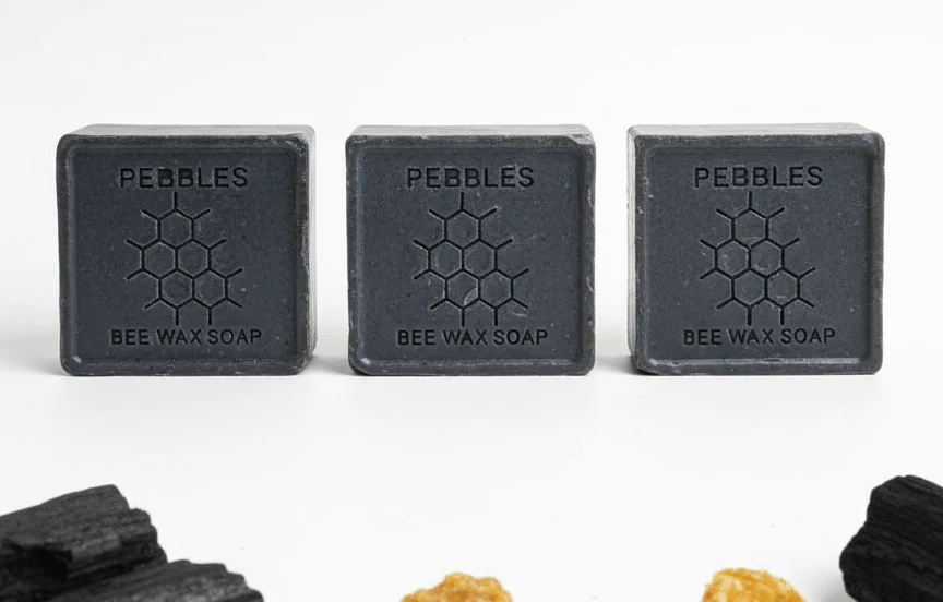 Charcoal Soap | Natural Beeswax & HoneyShield Moisture Bar - Image 2
