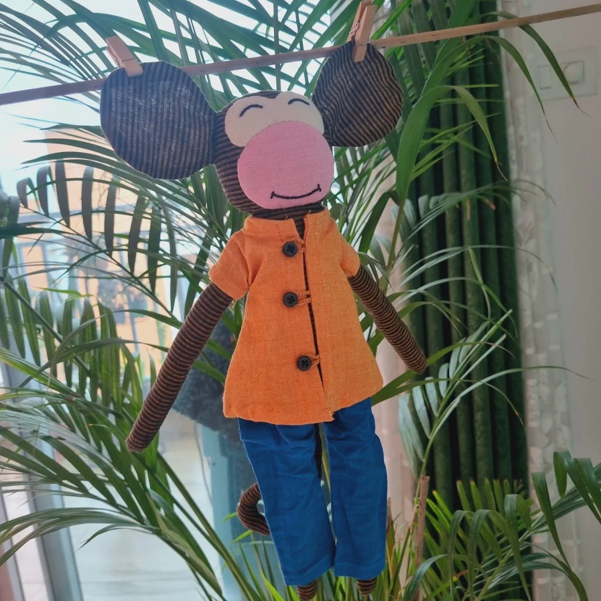 Chimpy The Monkey Soft Toy - Image 3