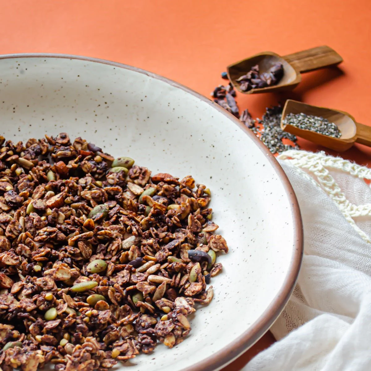 Choco-Chia Granola | Gluten free | Healthy Breakfast and Snacking - Image 9