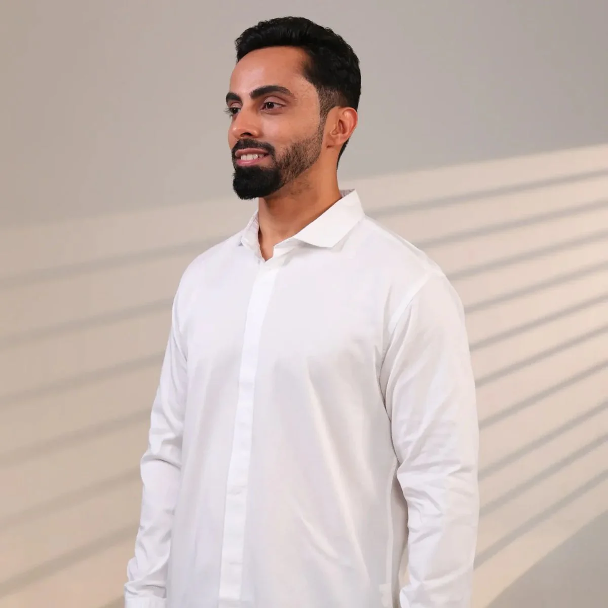 Classic Cotton White Shirt – Timeless & Elegant For Men - Image 3