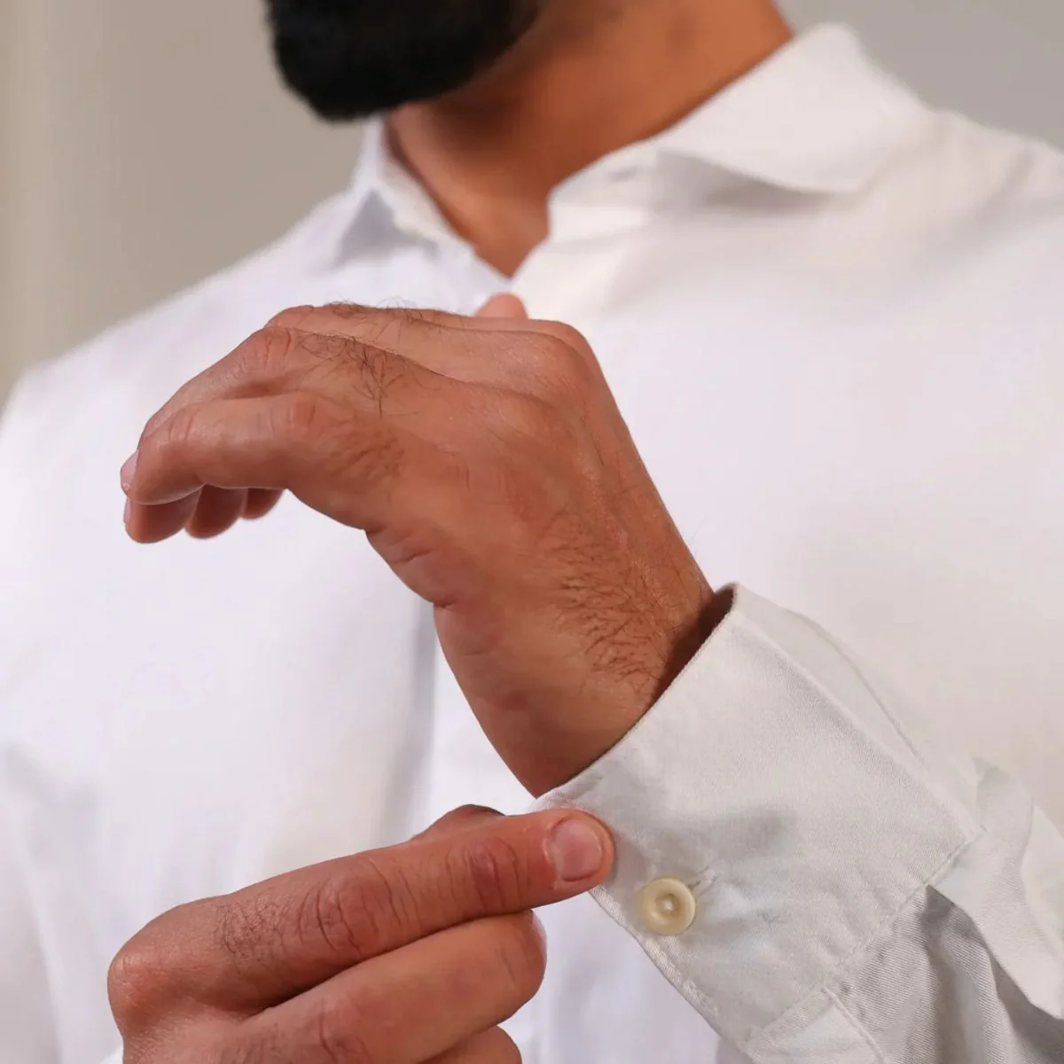 Classic Cotton White Shirt – Timeless & Elegant For Men - Image 4