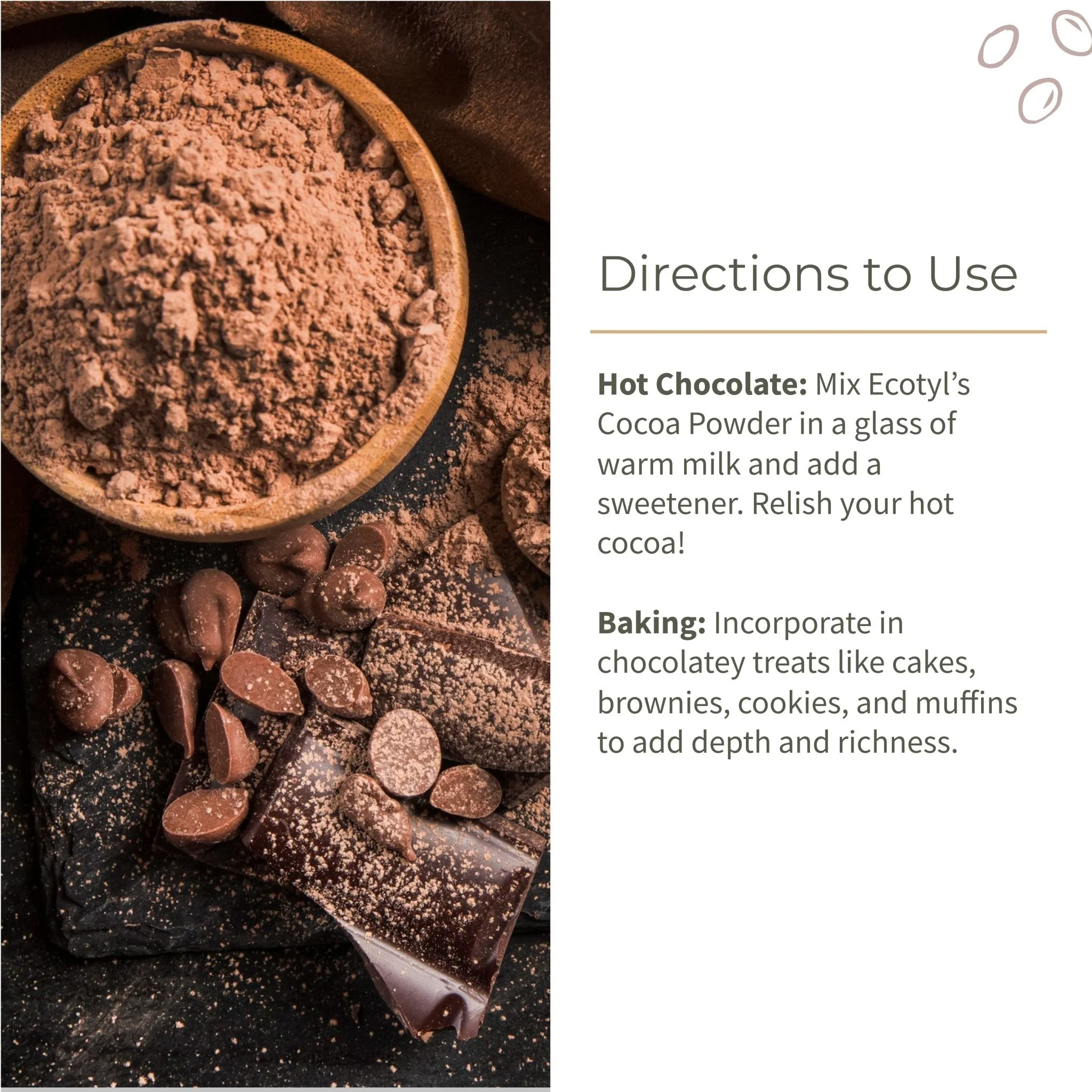 Cocoa Powder | Unsweetened | Perfect for Baking | 150g - Image 4