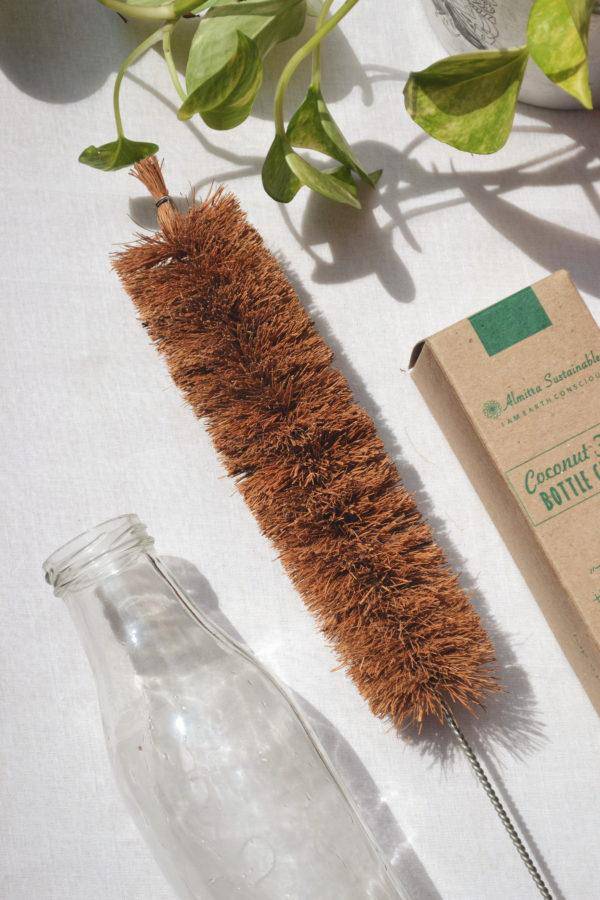 Coconut Fiber Cleaning Kit Pack of 5 Coir Brushes - Image 2