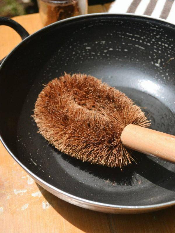 Coconut Fiber Cleaning Kit Pack of 5 Coir Brushes - Image 4