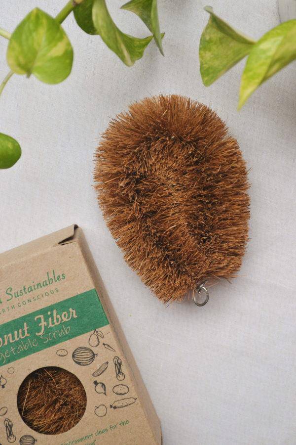 Coconut Fiber Cleaning Kit Pack of 5 Coir Brushes - Image 6