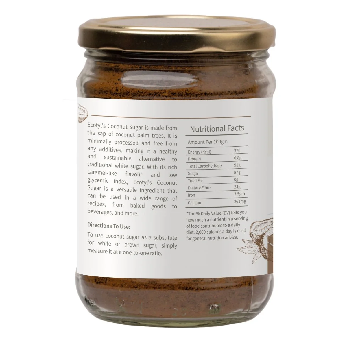 Coconut Sugar- 300g | Blossom Sugar | Natural Sweetener - Image 6