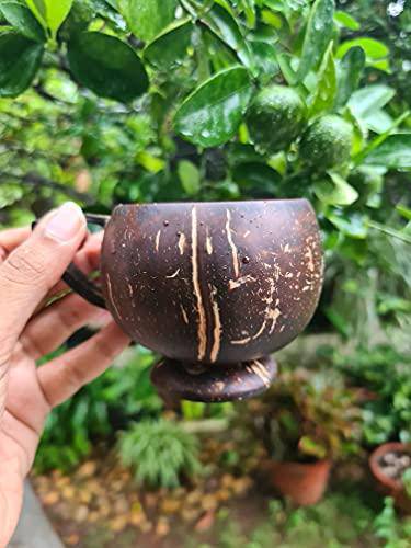 Coconut Teacup - Natural & Handmade  200 ml | Set of 2 - Image 4