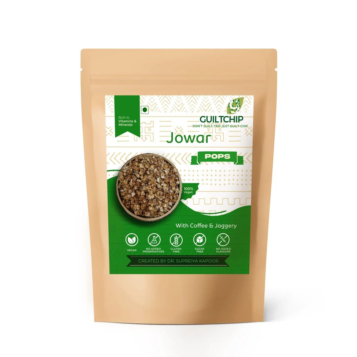 Coffee Jaggery Jowar Pop – 80g - Image 3