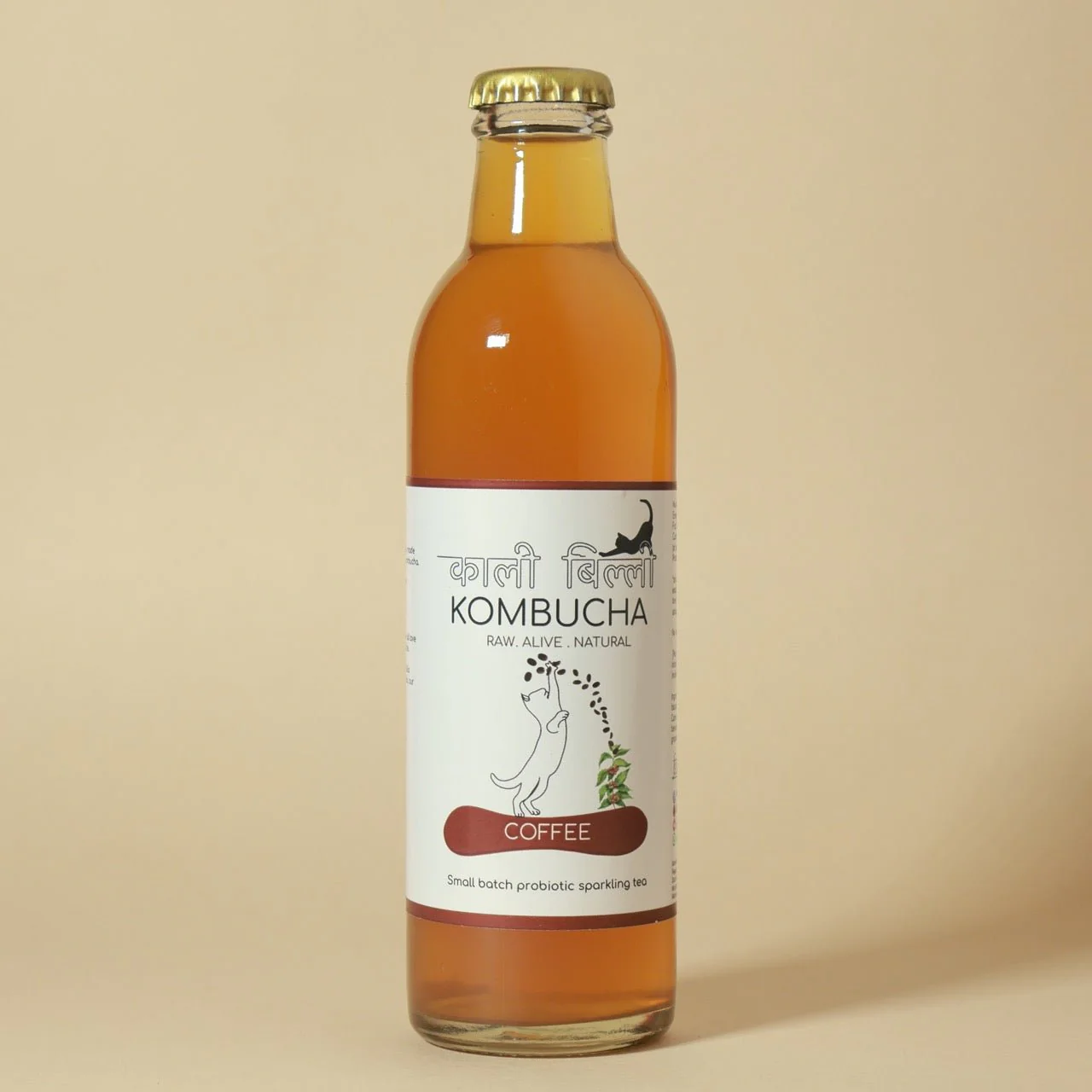 Coffee Kombucha 250ml | Probiotic Fermented Coffee Drink
