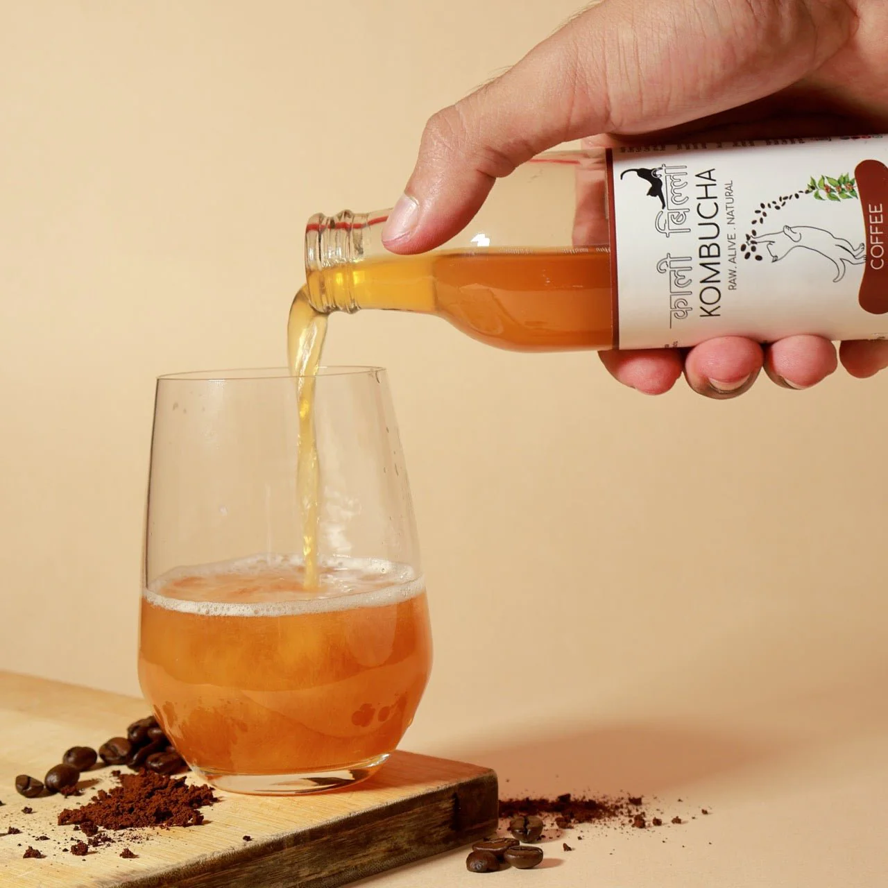 Coffee Kombucha 250ml | Probiotic Fermented Coffee Drink - Image 3