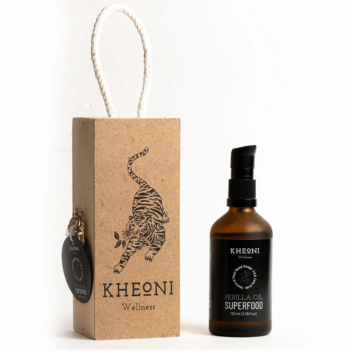 Cold-Pressed Perilla Oil Superfood for Wellness | Without Wooden Box