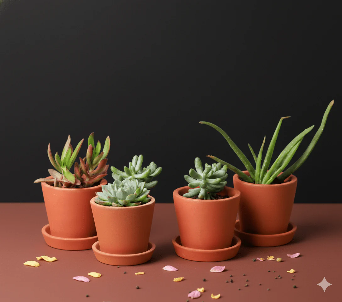Cone Planter Small – 4 Inch | Indoor & Outdoor Plant Pot | Decorative - Image 11