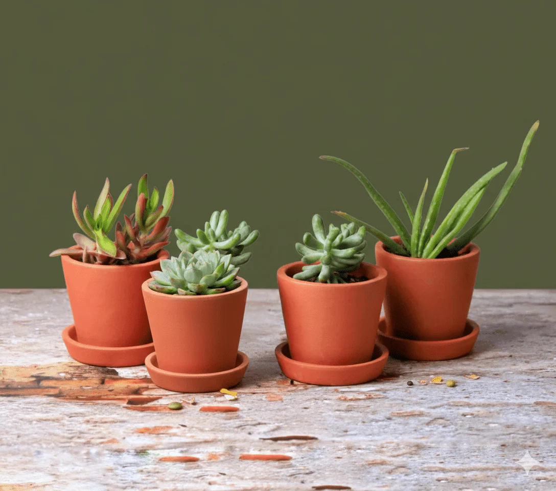 Cone Planter Small – 4 Inch | Indoor & Outdoor Plant Pot | Decorative - Image 13