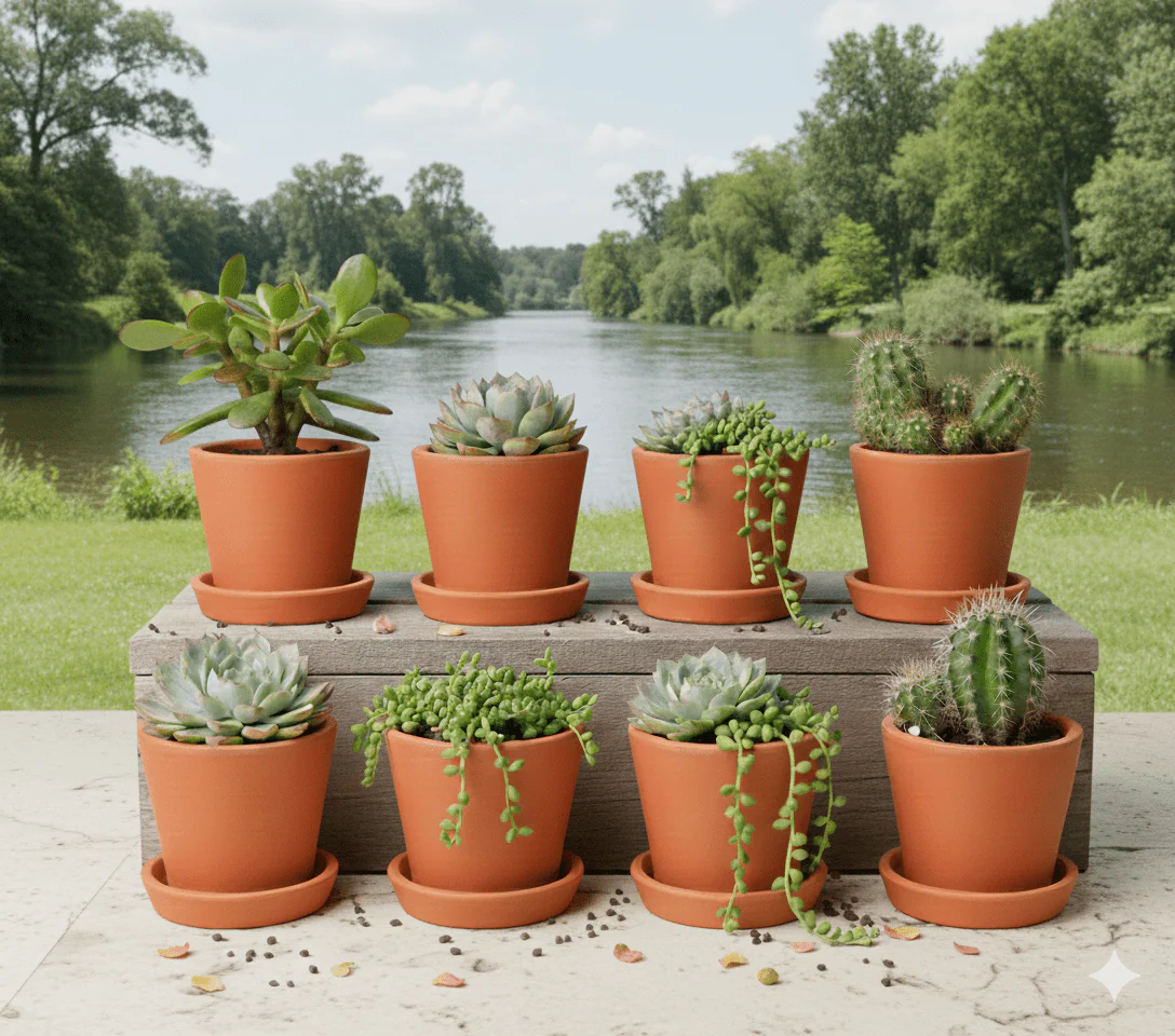Cone Planter Small – 4 Inch | Indoor & Outdoor Plant Pot | Decorative - Image 19