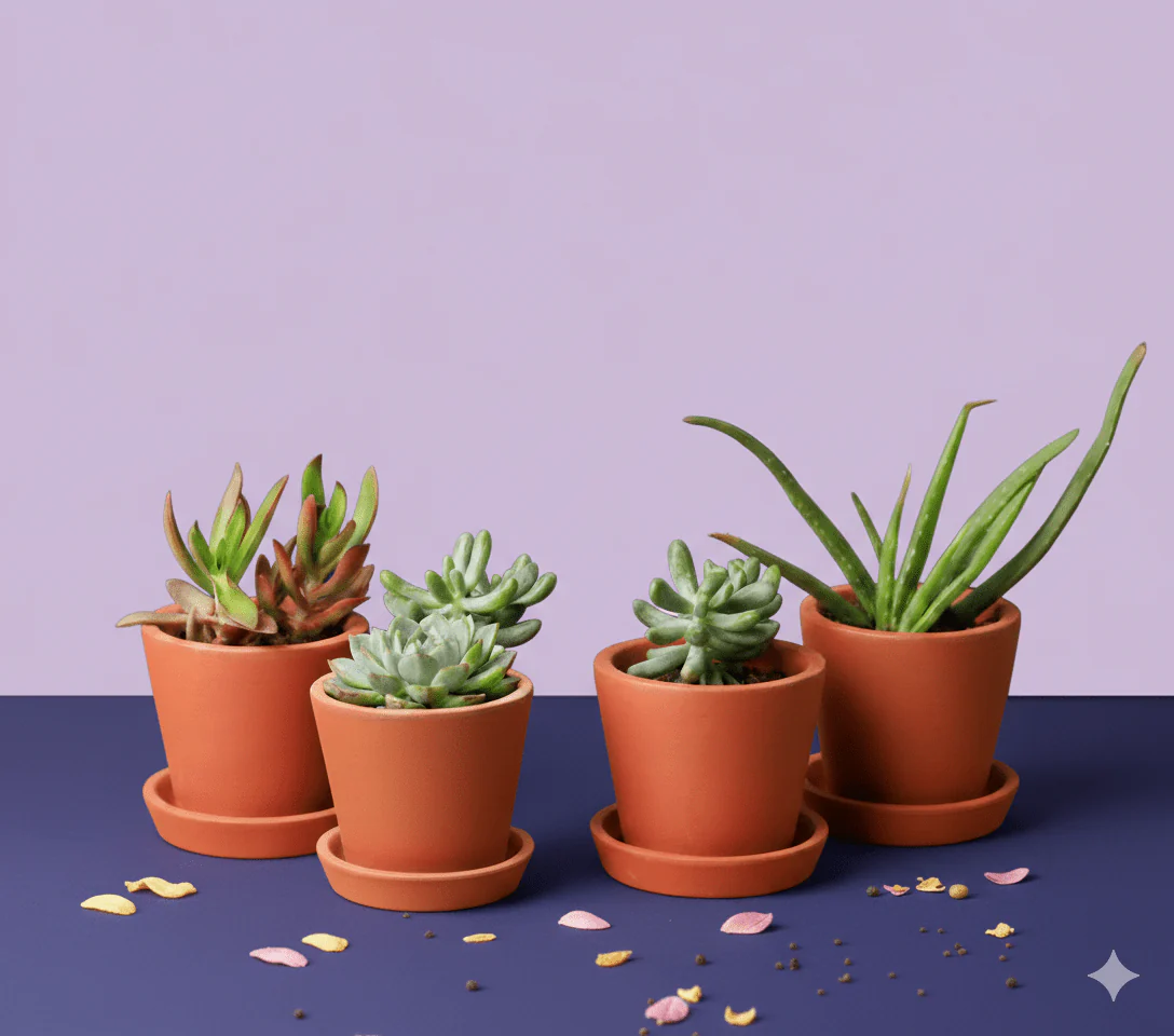 Cone Planter Small – 4 Inch | Indoor & Outdoor Plant Pot | Decorative - Image 2