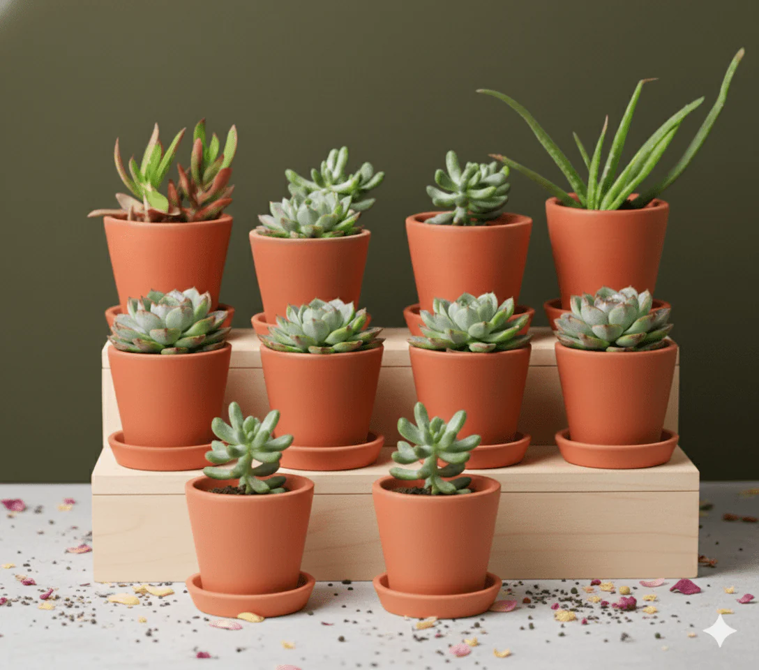 Cone Planter Small – 4 Inch | Indoor & Outdoor Plant Pot | Decorative - Image 27