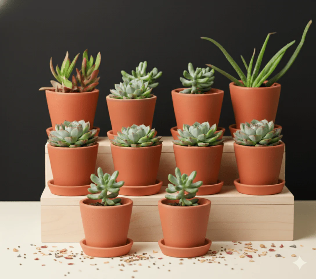 Cone Planter Small – 4 Inch | Indoor & Outdoor Plant Pot | Decorative - Image 28