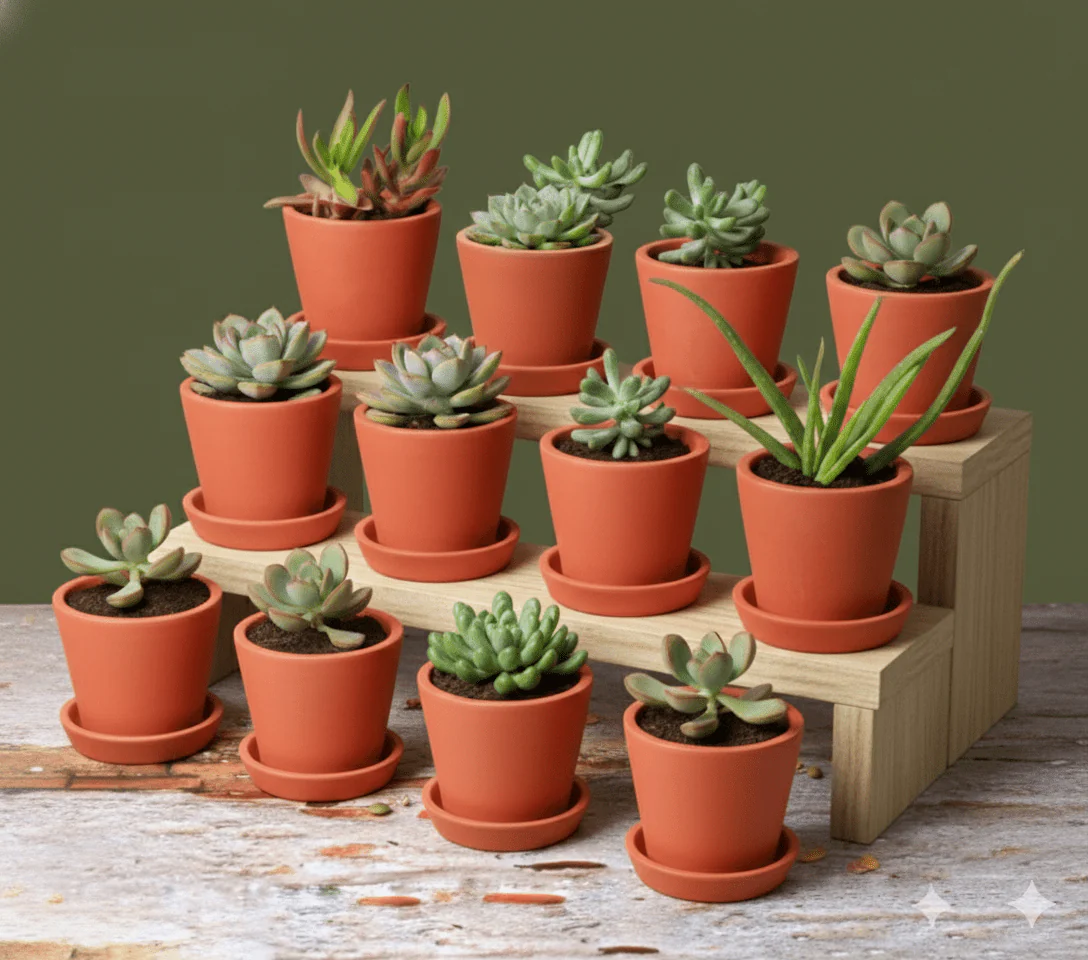 Cone Planter Small – 4 Inch | Indoor & Outdoor Plant Pot | Decorative - Image 32