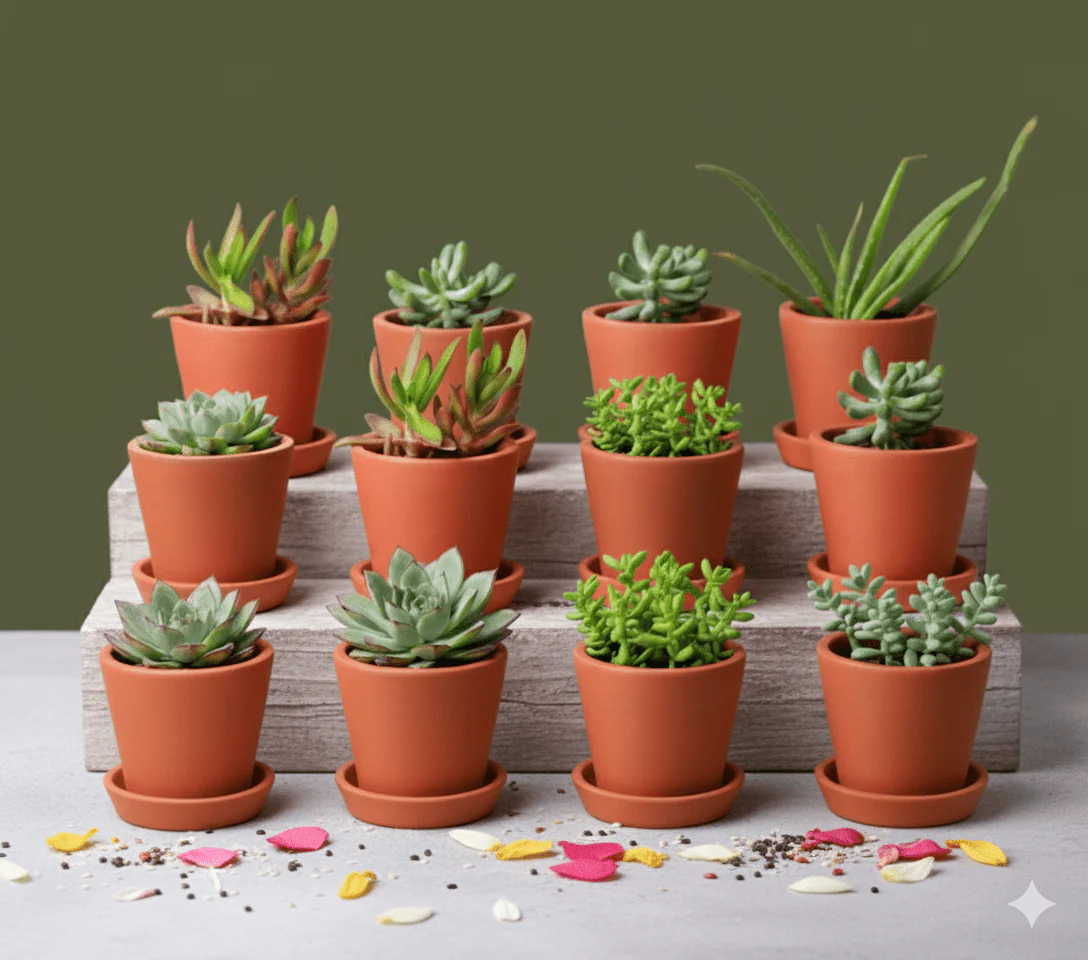 Cone Planter Small – 4 Inch | Indoor & Outdoor Plant Pot | Decorative - Image 34