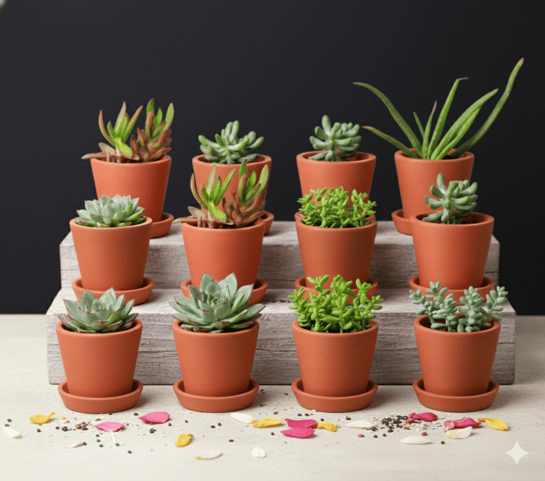 Cone Planter Small – 4 Inch | Indoor & Outdoor Plant Pot | Decorative - Image 35