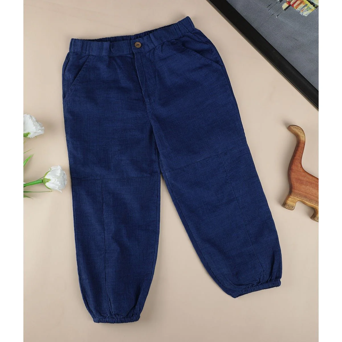 Corduroy Joggers | Soft Corduroy Pants for Kids | Jogger Style