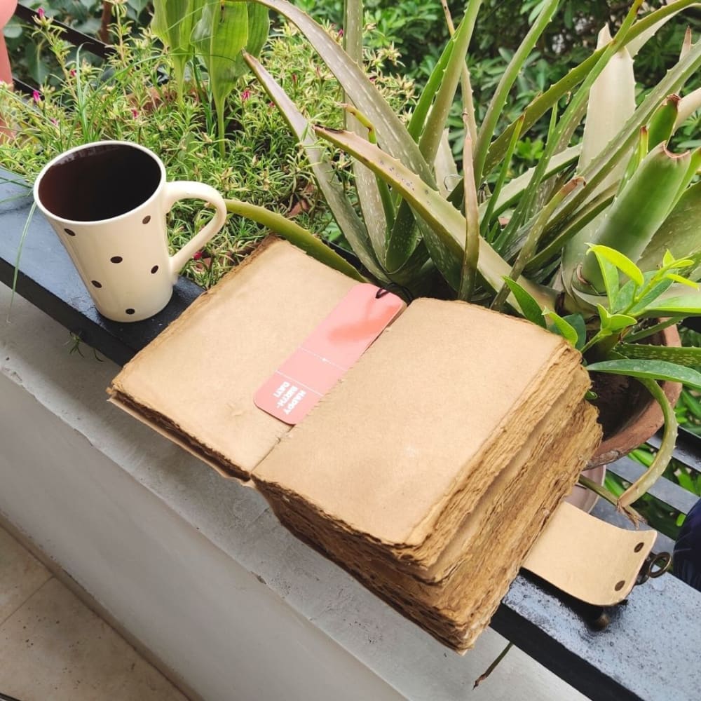Cork & Recycled Paper Jumbo Journal - Image 2