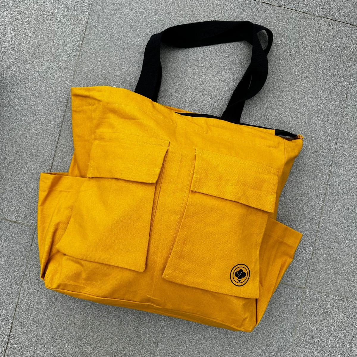 Cotton Canvas Tote for Short Trips & Staycations - Image 3
