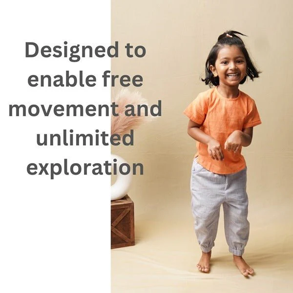 Cotton Joggers for kids - Unisex Joggers - Image 6