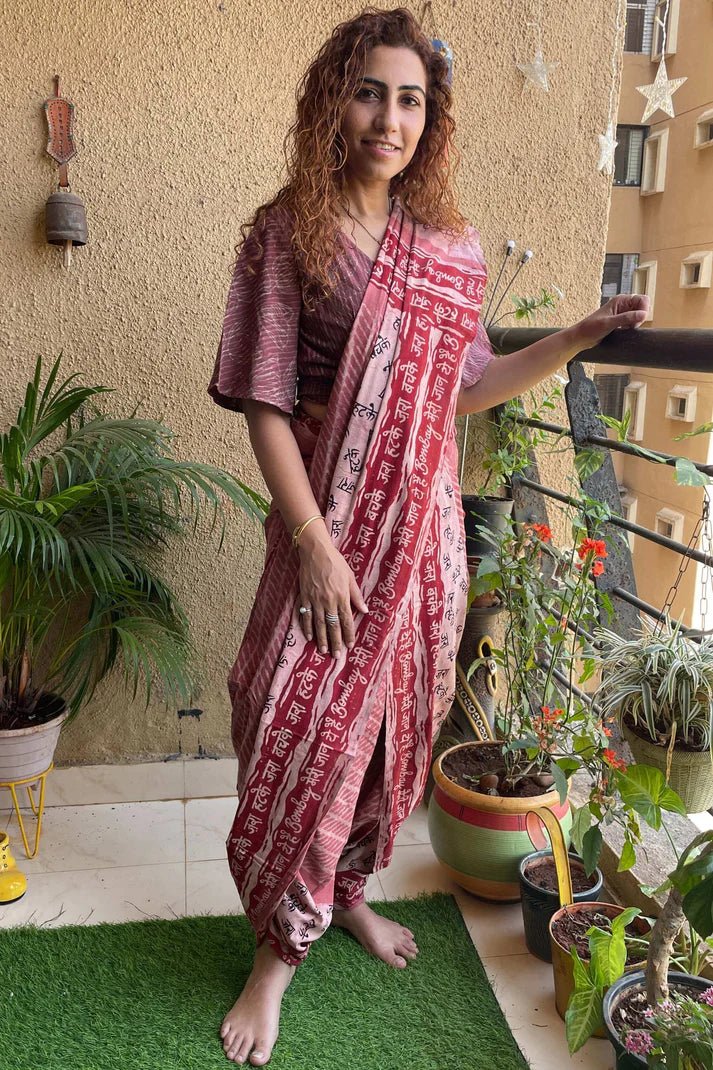 Cotton Pink printed Bombay Meri Jaan - Image 8