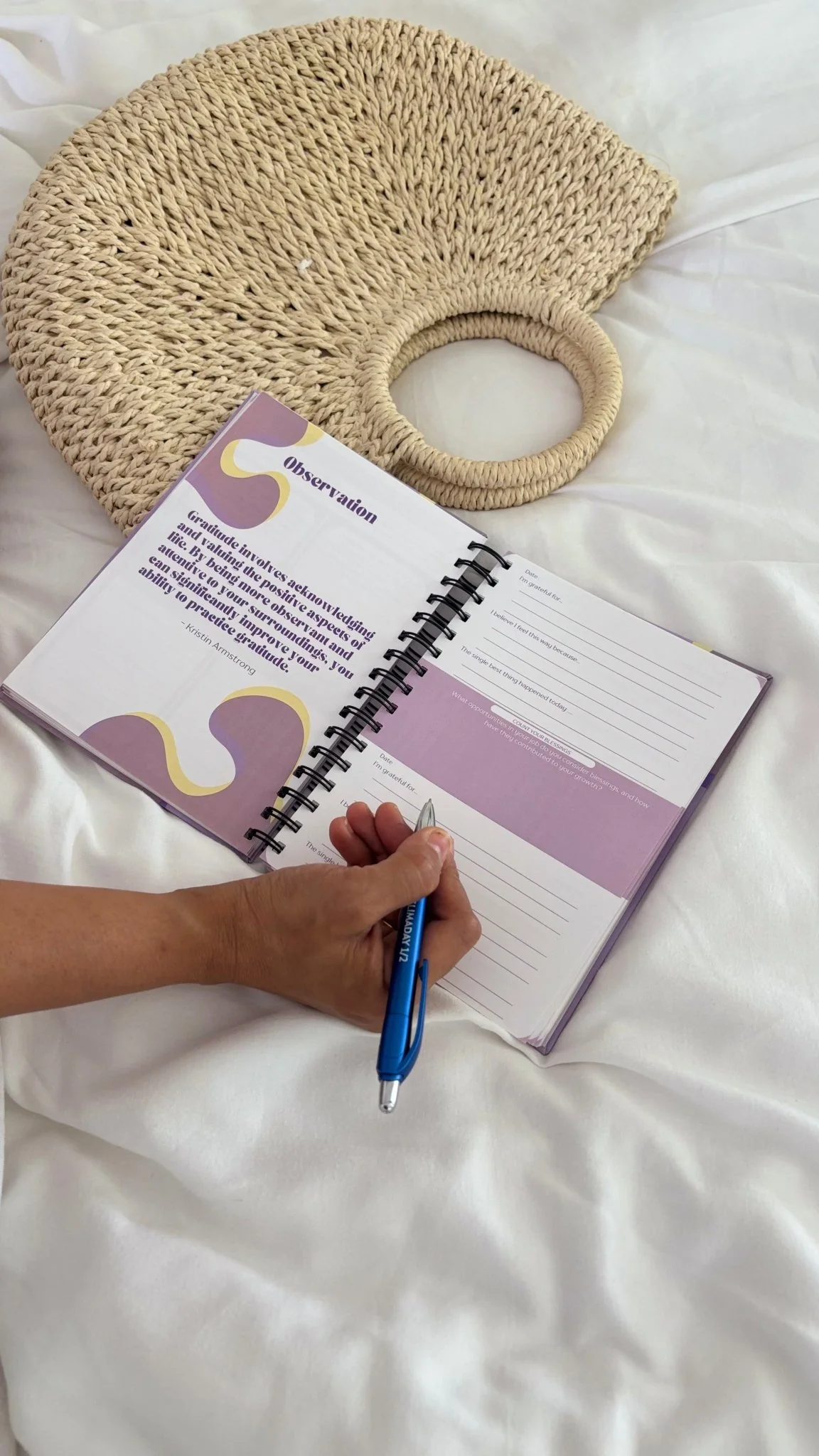 Count Your Blessing | Daily Gratitude & Reflection Booklet - Image 2