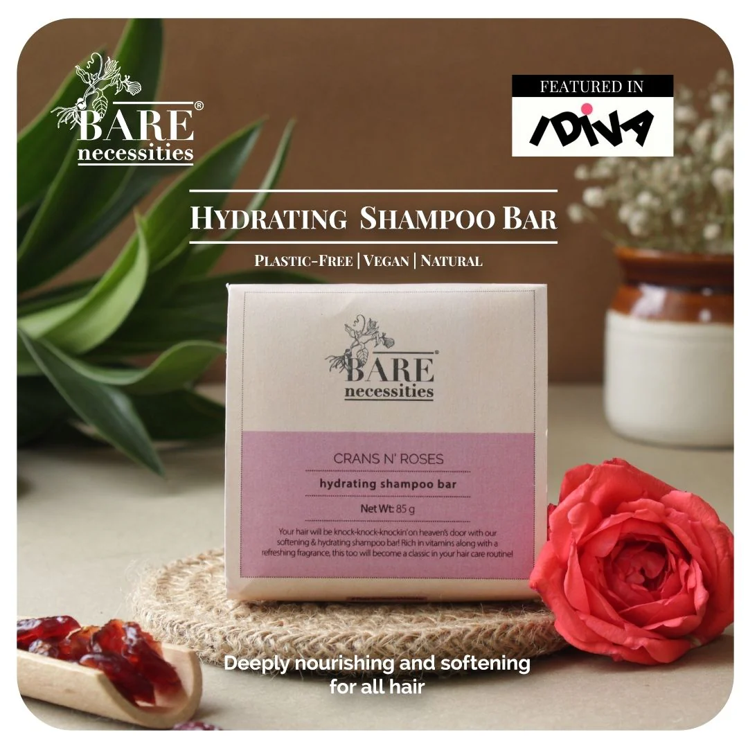 Crans N' Roses Shampoo Bar | Hydrating for Dry Flaky Scalp - 85g - Image 2