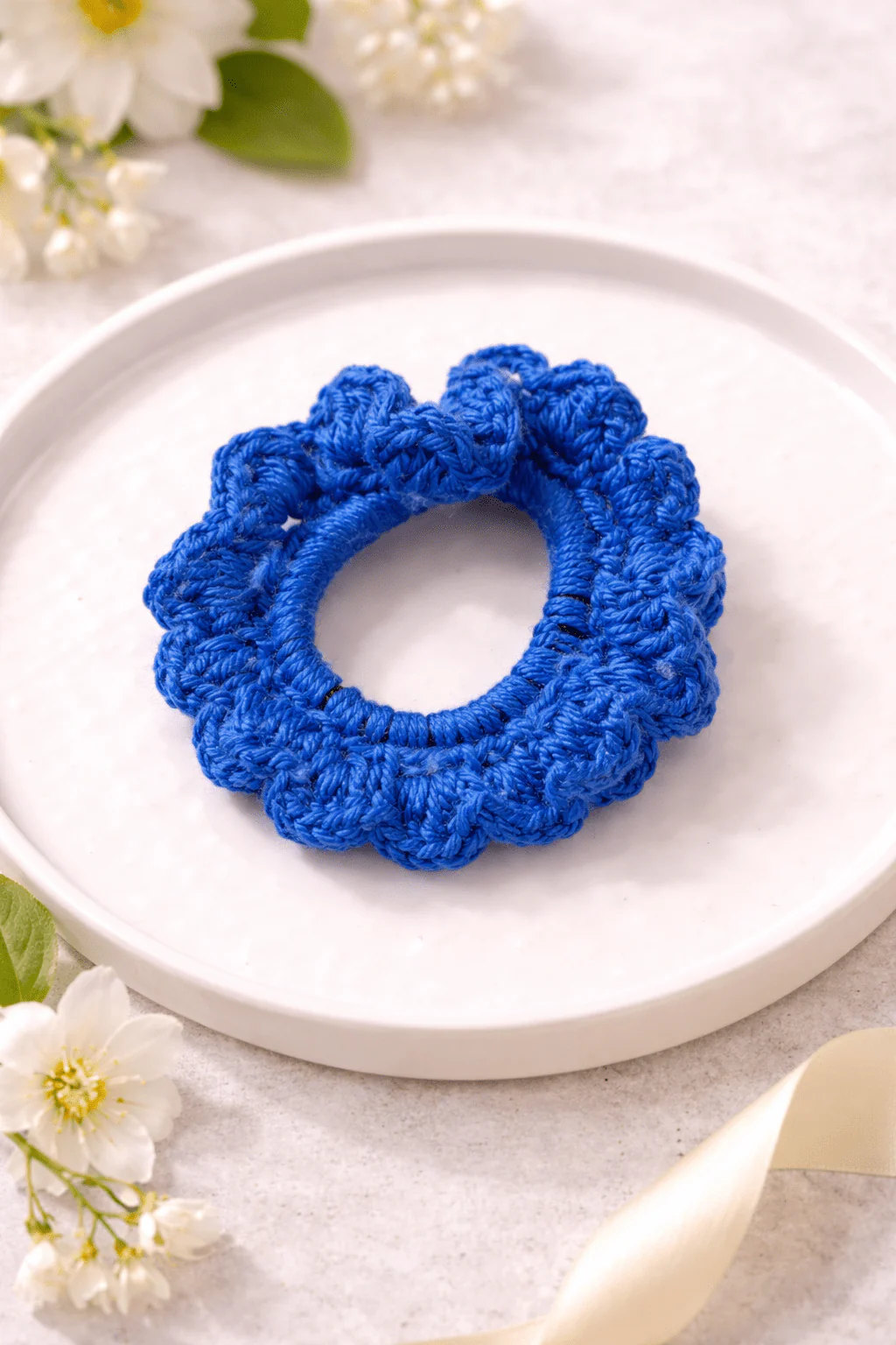 Crochet Scrunchies | Handcrafted Crochet Hair Accessories - Image 3