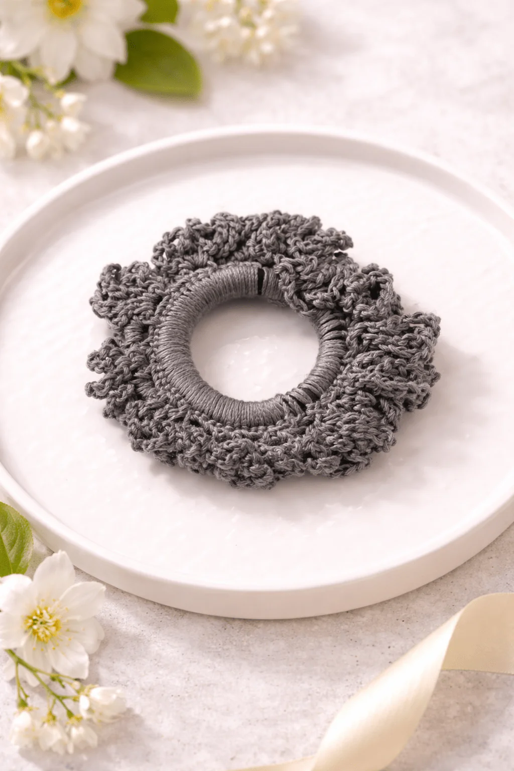 Crochet Scrunchies | Handcrafted Crochet Hair Accessories - Image 4