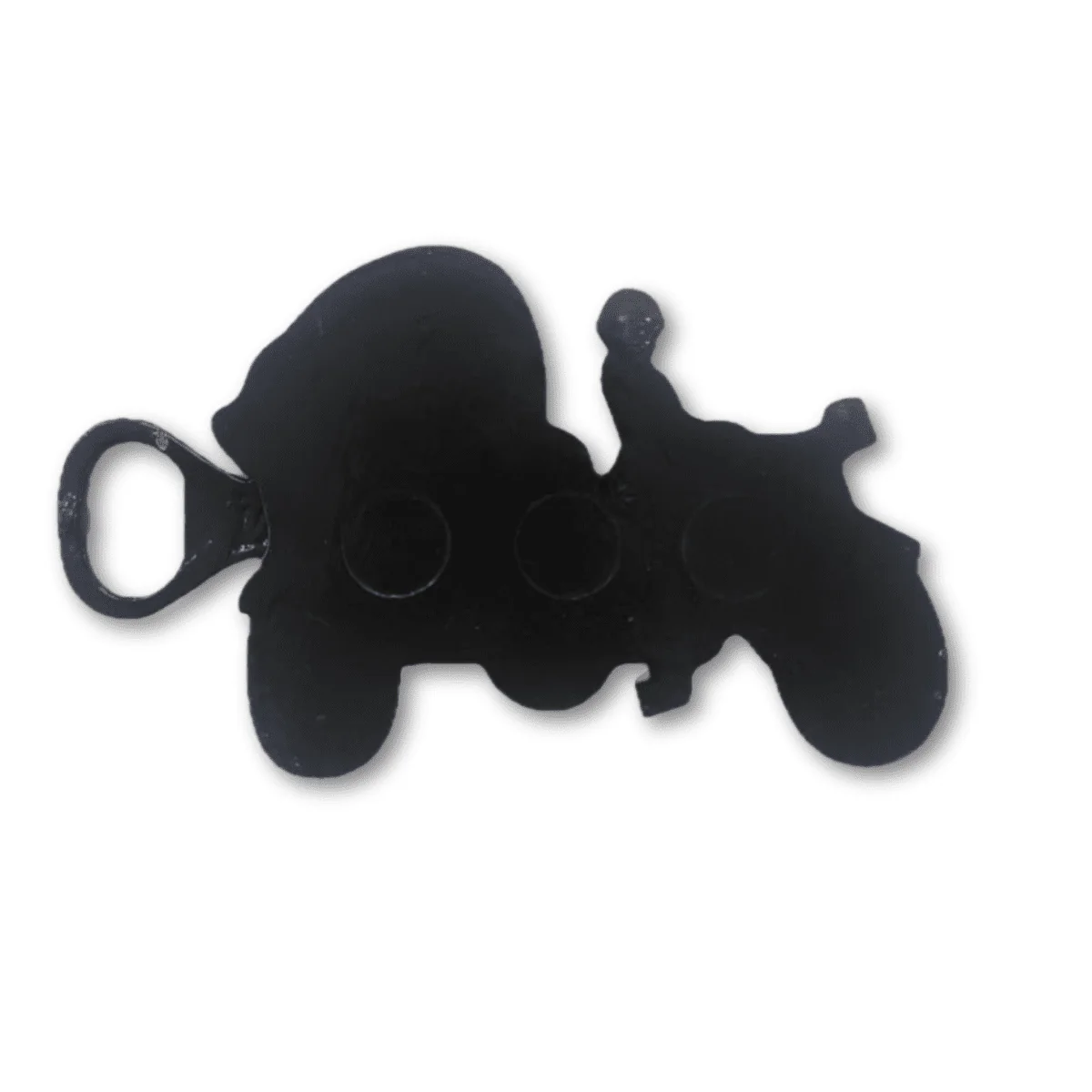 Cycle Rickshaw Bottle Opener with Fridge Magnet – Cream - Image 2