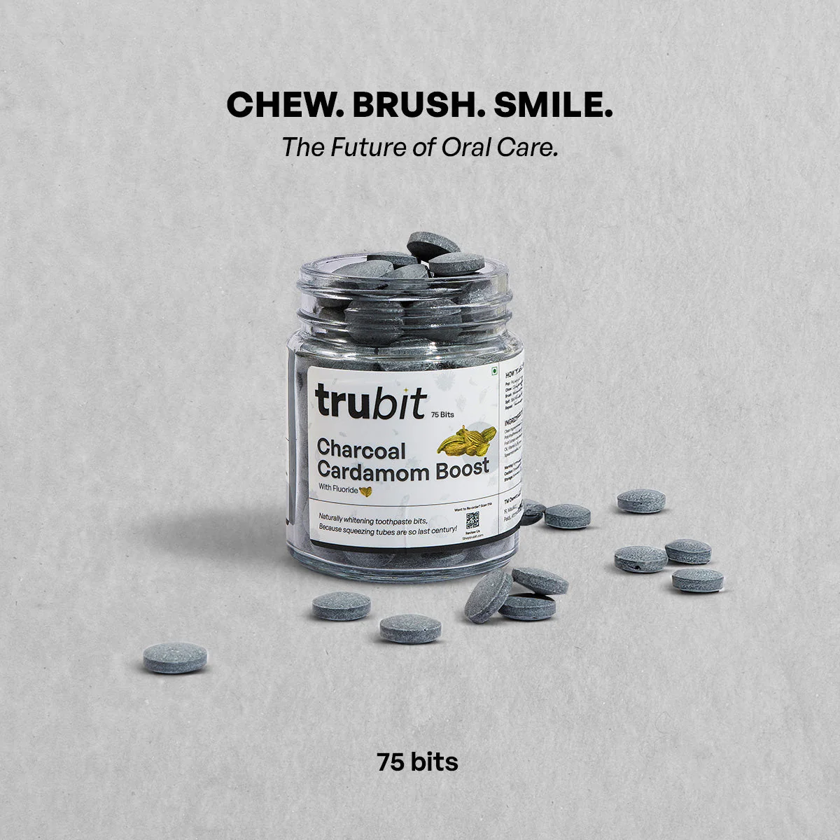 Daily Kit – Charcoal Cardamom | Natural Oral Care for Fresh Breath - Image 2