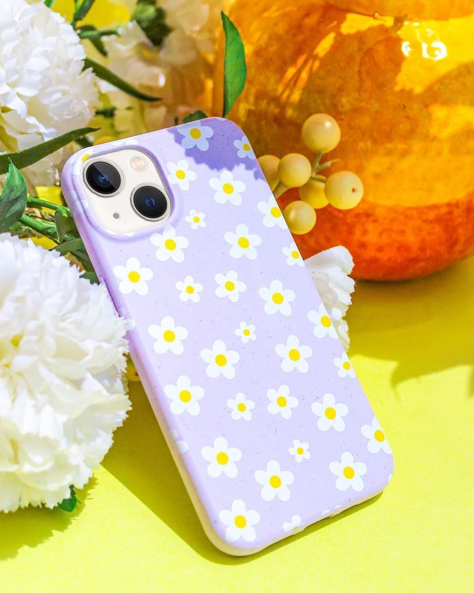 Daisies - Biodegradable Eco-Friendly Phone Case / Mobile Cover - Image 3