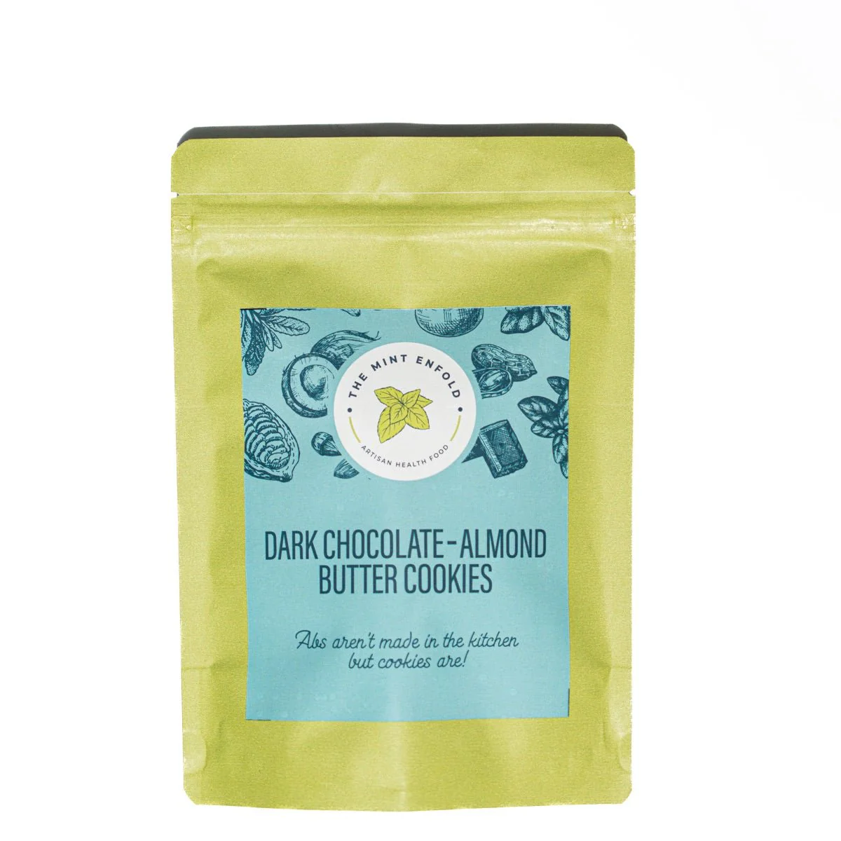 Dark Chocolate - Almond Butter Cookies - Pack of 6 - Image 6