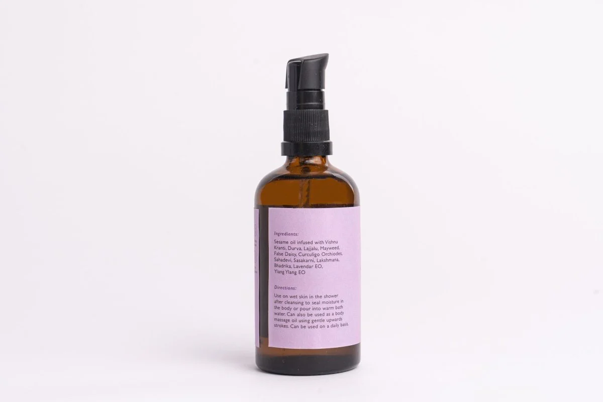 Daspushpadi Body Serum Lavender & Ylang Ylang- 100ml - Image 4