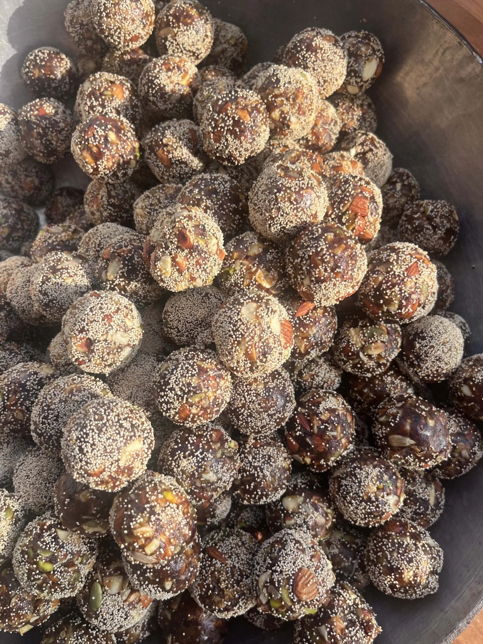 Dates & Nuts Ladoos | Vegan, Gluten Free, Refined Sugar Free | 225gms - Image 3