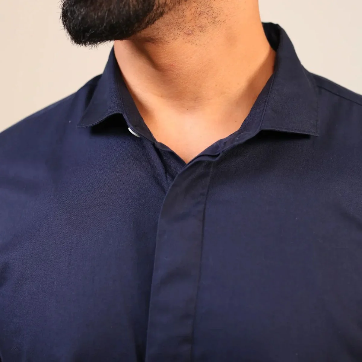 Deep Sea Cotton Shirt for Casual & Formal Style - Image 4