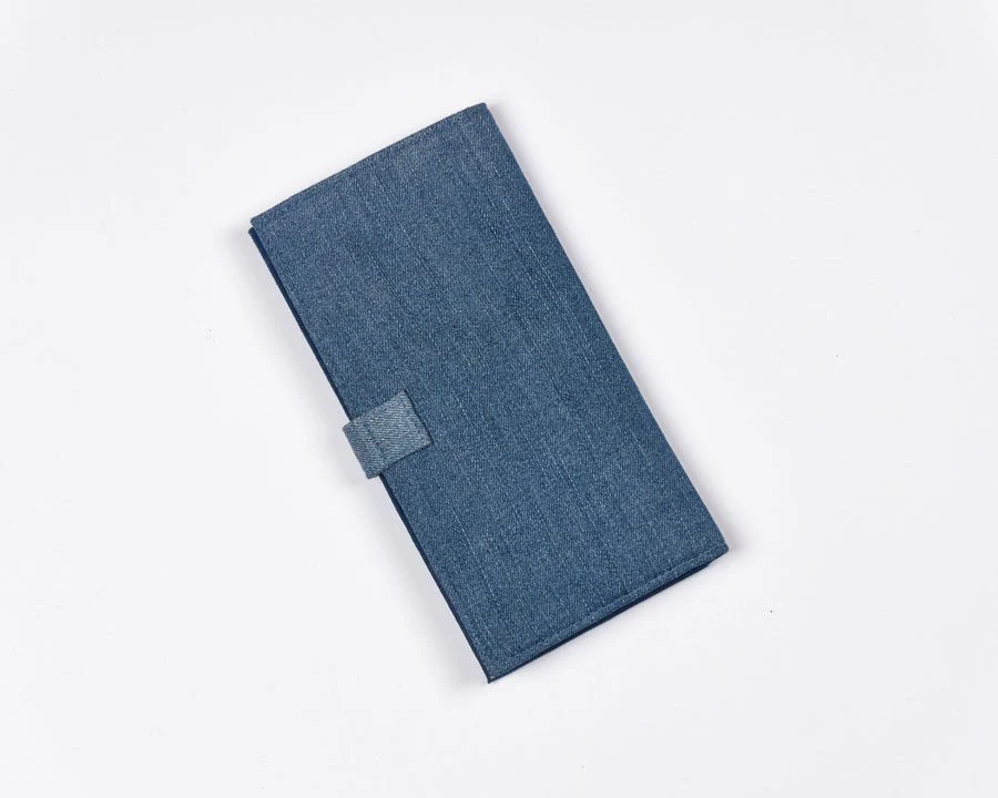 Denim Travel Wallet - Image 3